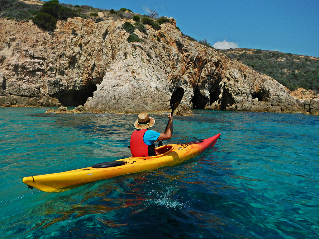 Tour in Kayak a Chia- Sardegna