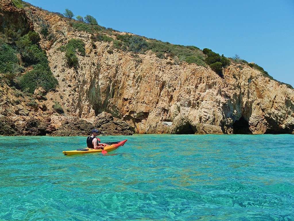 Tour in Kayak a Chia- Sardegna